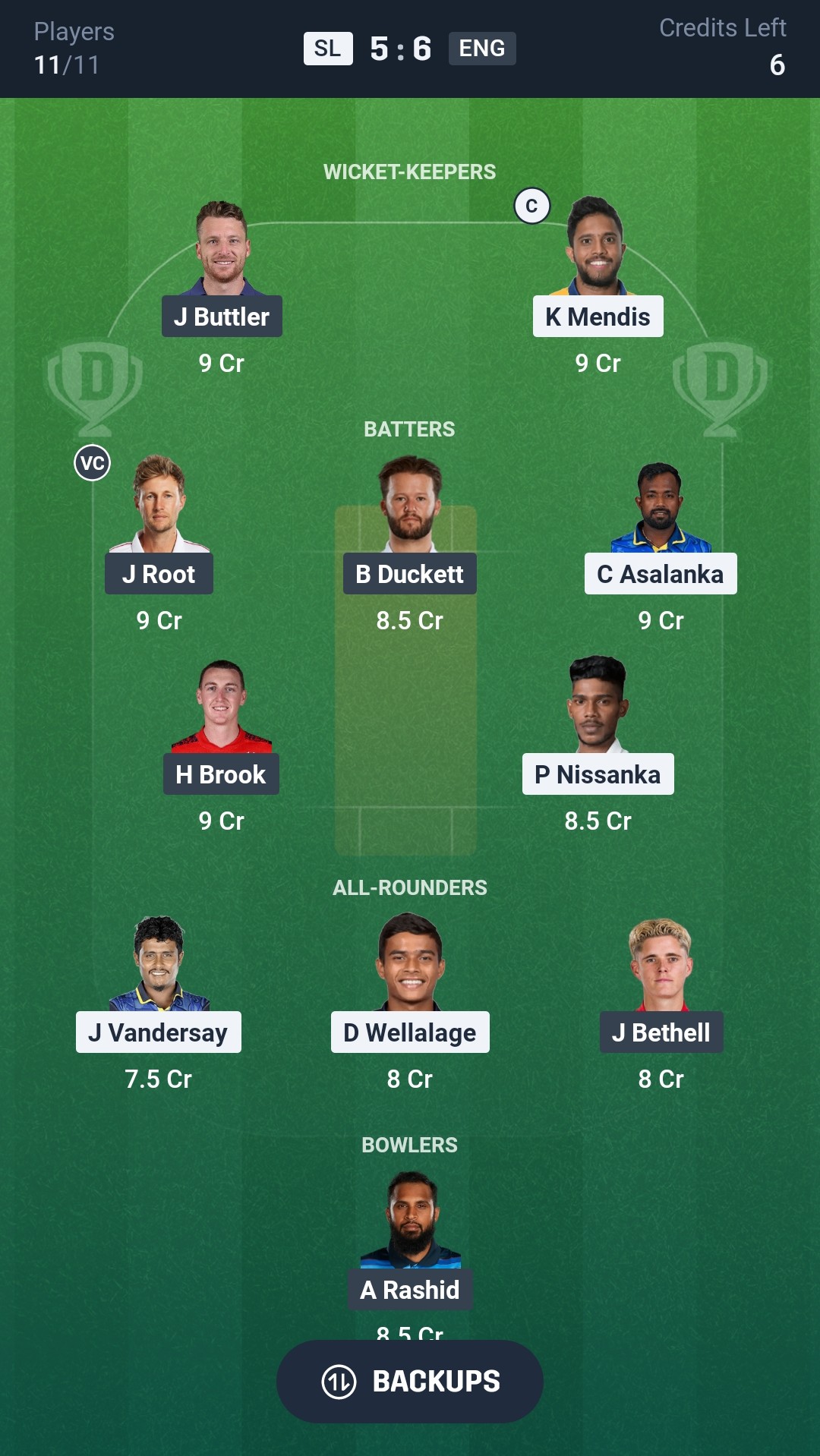 SL vs ENG Dream11 Prediction Today 2nd ODI Playing XI