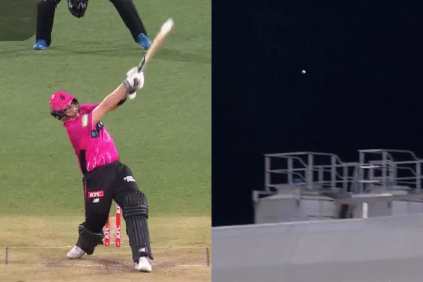 Steve Smith Launches 107m Six Over the SCG Roof in Sydney Smash in BBL 2025-26 [WATCH]