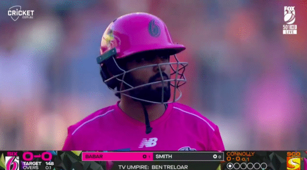 Was Babar Azam Wrongly Given Stumped Out For A Duck In BBL 2025-26 Perth Scorchers vs Sydney Sixers Qualifier?