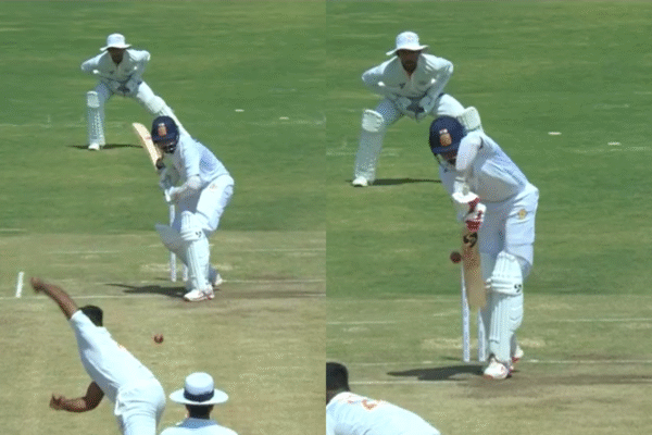 Auqib Nabi Dismisses Delhi Capitals Teammate KL Rahul With A Peach in Ranji Trophy Final 2025-26 [WATCH]