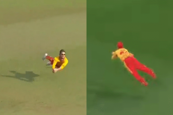 Brian Bennett Takes Stunning Diving Catch in ZIM vs OMA T20 World Cup 2026 Game, Evokes Ryan Burl’s Iconic Rishabh Pant Catch in 2022 [WATCH].