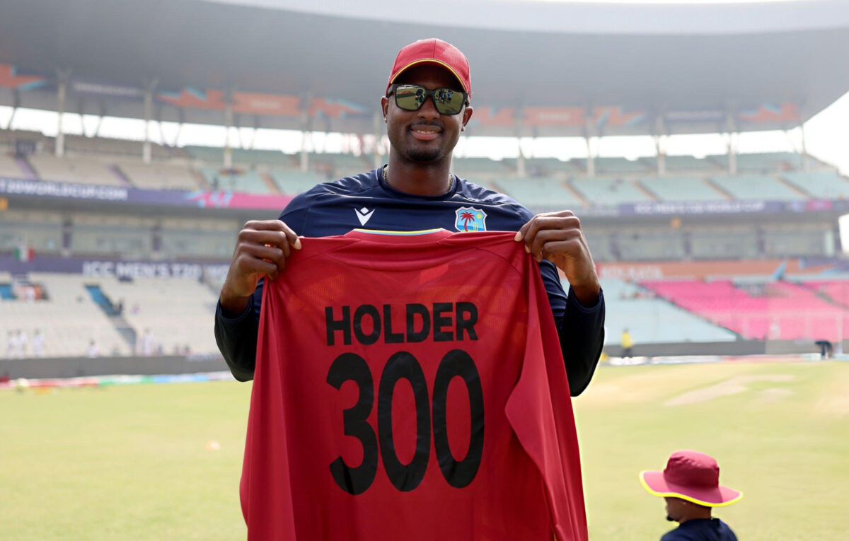 Gujarat Titans all-rounder Jason Holder recently completed 300 international matches.