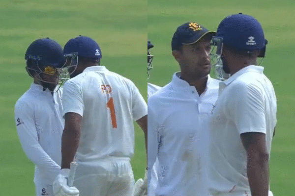 Paras Dogra Headbutts Karnataka Player, Mayank Agarwal Steps In As Massive Fight Erupts in Ranji Trophy 2025-26 Final [WATCH]