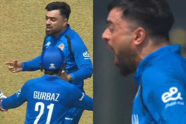Rashid Khan Shouts ‘Fck Of’ at Gujarat Titans Teammate Glenn Phillips After Dismissing Him in NZ vs AFG T20 World Cup 2026 Match [WATCH].
