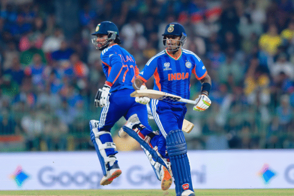 Why India Middle Overs Are Stalling: The Tilak–Suryakumar Issue at T20 World Cup 2026.