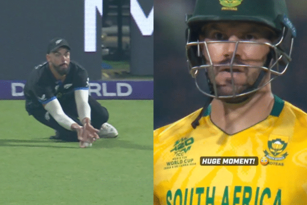 Aiden Markram Given Out Off Contentious Catch By Daryl Mitchell, Walks Out in Disbelief in NZ vs SA T20 World Cup 2026 Semi-final [WATCH]