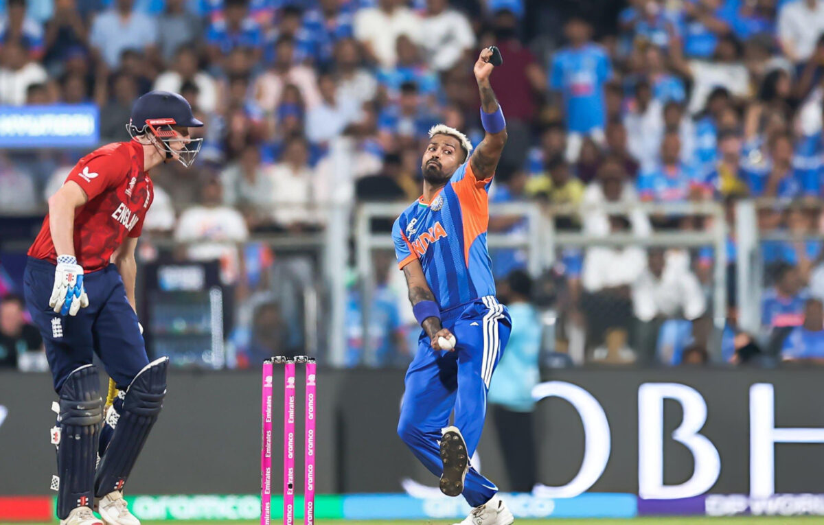 Hardik Pandya took two crucial wickets against England.