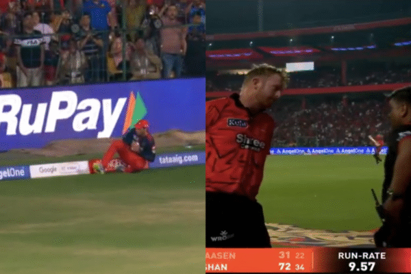 Heinrich Klaasen Left Angry After Controversial Catch by Phil Salt Near Boundary During RCB vs SRH IPL 2026 [WATCH]