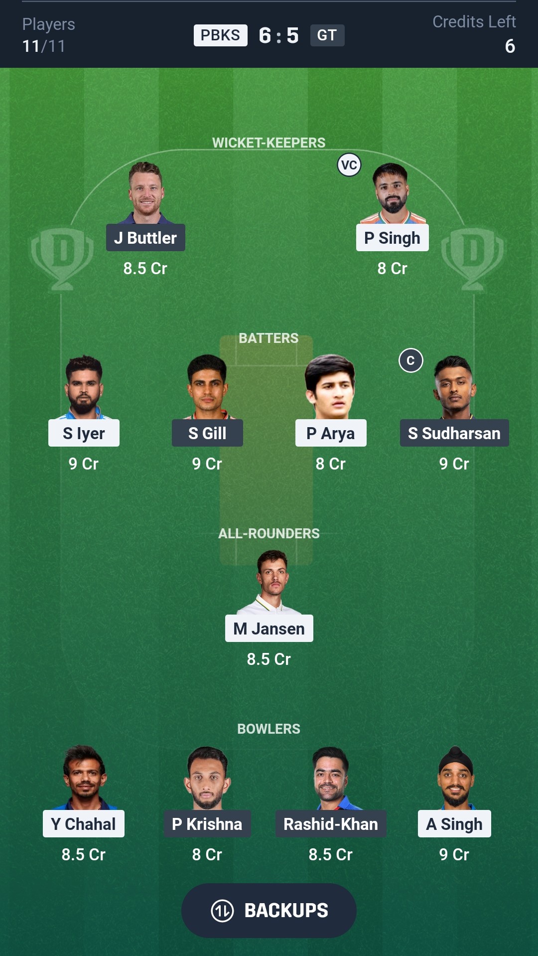 PBKS vs GT Dream11 Prediction Today IPL 2026 Match 4 Playing XI