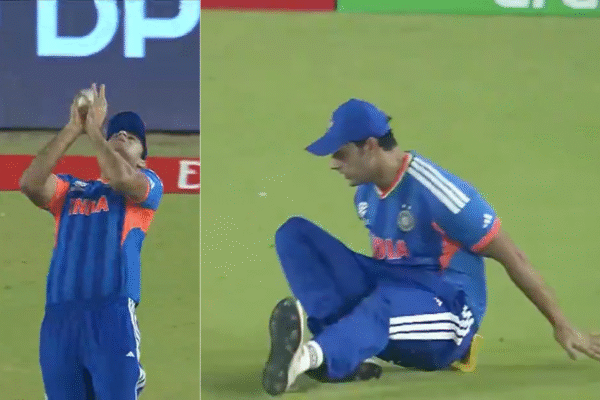 Shivam Dube Gifts Massive Lifeline, Drops Finn Allen on 0 in IND vs NZ T20 World Cup 2026 Final [WATCH]