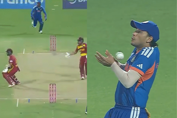 Varun Chakravarthy Misses Run-Out, Abhishek Sharma Drops a Sitter as India’s Sloppy Fielding Continues in IND vs WI T20 World Cup 2026 Super 8 Clash [WATCH]