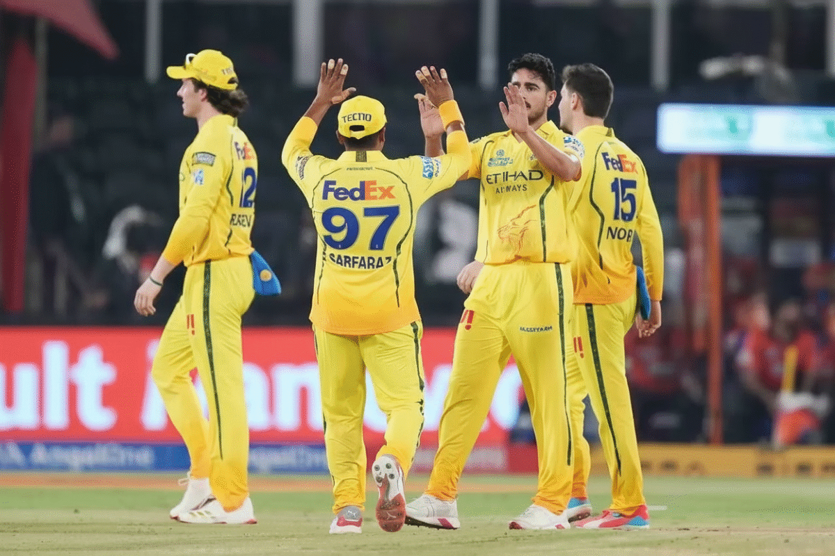 CSK pacer Mukesh Choudhary picked up two wickets against SRH.