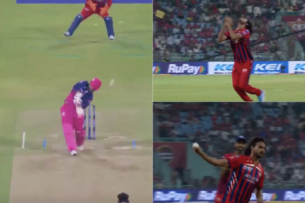 Digvesh Rathi Pulls Off Backward Running Stunner To Get the Big Wicket of Vaibhav Sooryavanshi in LSG vs RR IPL 2026 [WATCH]