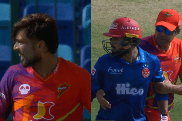 Mohammad Amir Gets Involved in a Heated Exchange With Faheem Ashraf During PSL 2026 Clash