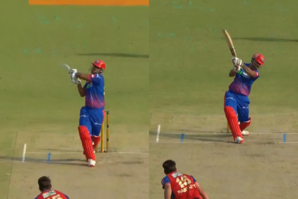 Nitish Rana Smashes Xavier Bartlett for 28 Runs in an Over During DC vs PBKS IPL 2026 Clash