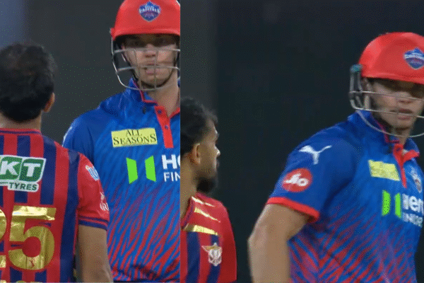 Prince Yadav and Tristan Stubbs Involved in Heated Stare-Off During LSG vs DC IPL 2026 Clash [WATCH]
