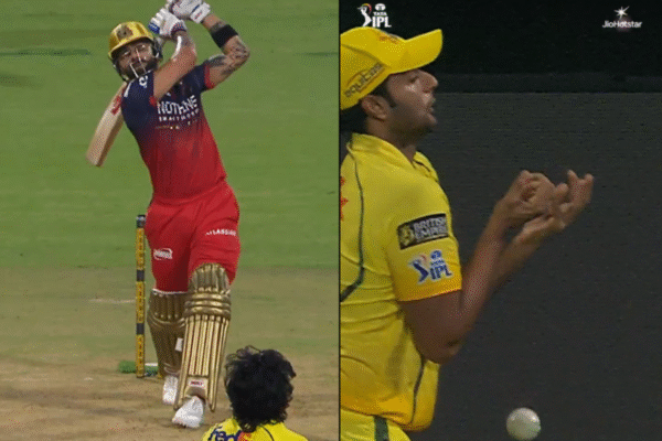 Shivam Dube Drops Virat Kohli Early in RCB vs CSK IPL 2026 But Grabs in Second Chance [WATCH]