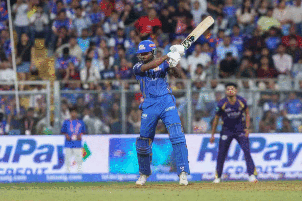 Why is Hardik Pandya not in Mumbai Indians playing XI today for DC vs MI IPL 2026 match