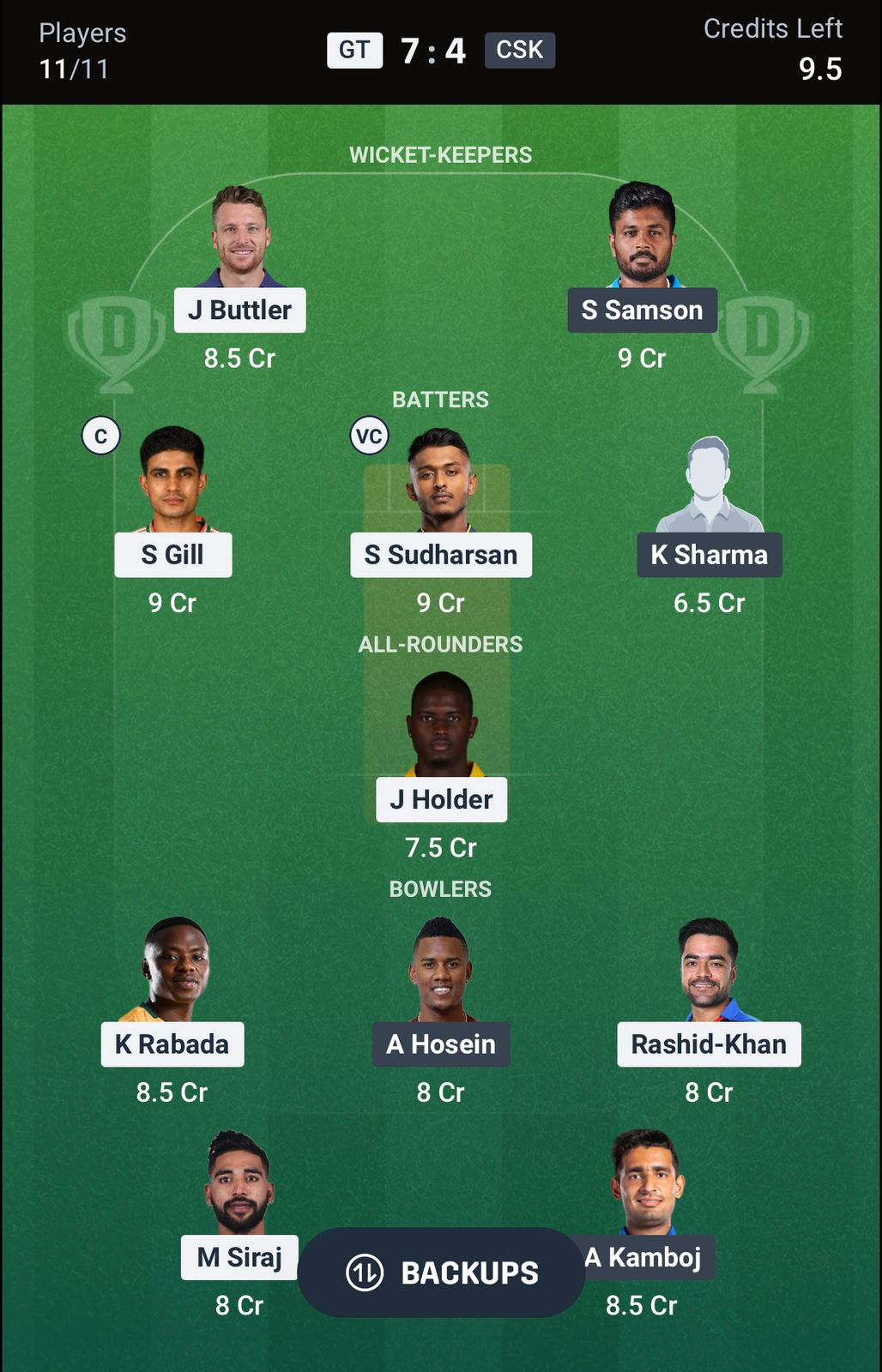 GT vs CSK Dream11 Prediction Today, IPL 2026 Match 66 Playing XI