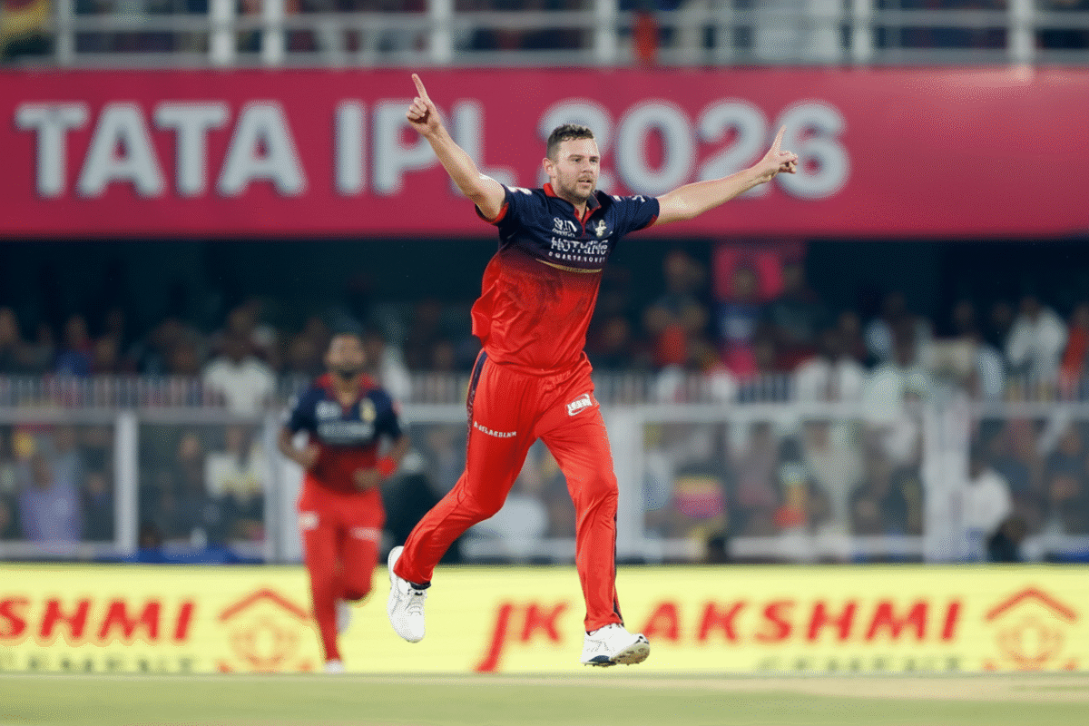 Josh Hazlewood can trouble LSG batter Nicholas Pooran.