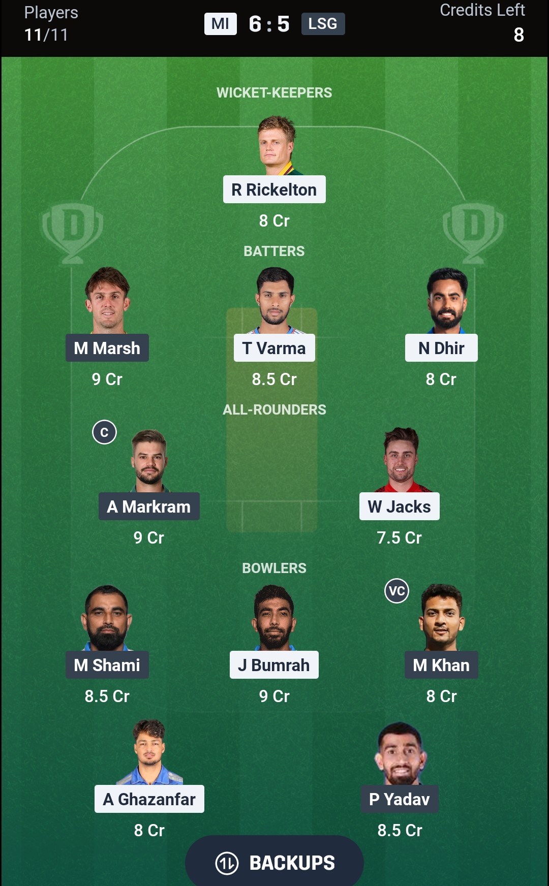 MI vs LSG Dream11 Prediction Today IPL 2026 Match 47 Playing XI